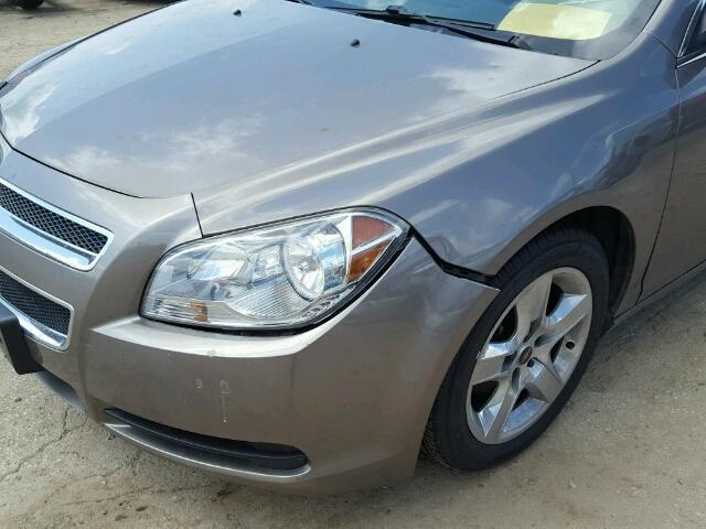 1G1ZB5E18BF111730 - 2011 CHEVROLET MALIBU LS GRAY photo 9