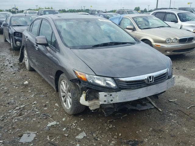 19XFB2F92CE044664 - 2012 HONDA CIVIC EXL 灰色 照片 1