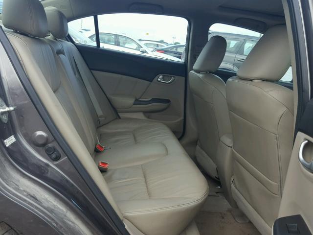 19XFB2F92CE044664 - 2012 HONDA CIVIC EXL 灰色 照片 6