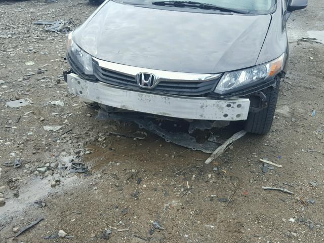 19XFB2F92CE044664 - 2012 HONDA CIVIC EXL 灰色 照片 9