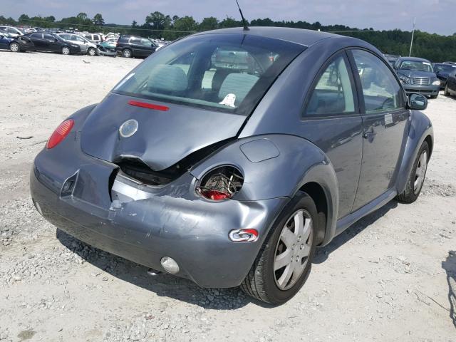 3VWBK21C13M420131 - 2003 VOLKSWAGEN NEW BEETLE ნაცრისფერი ფოტო 4