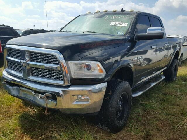 3C6TR5FTXDG553846 - 2013 RAM 2500 LARAM BLACK photo 2