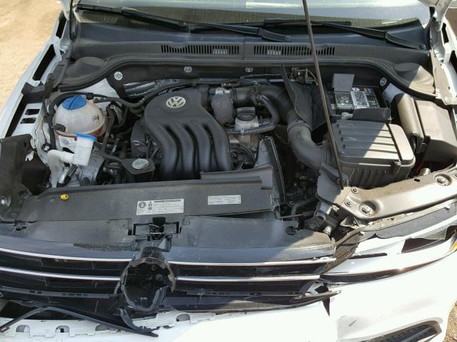 3VW2K7AJ1FM312155 - 2015 VOLKSWAGEN JETTA BASE 白色 照片 7