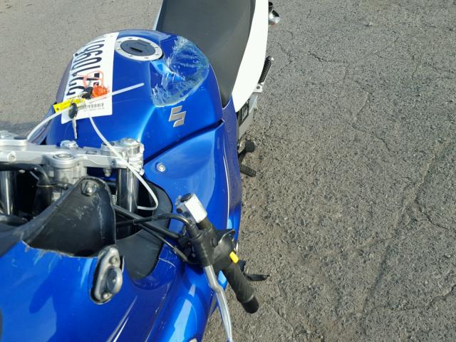 JS1GN79A762100026 - 2006 SUZUKI GSX600 F BLUE photo 9