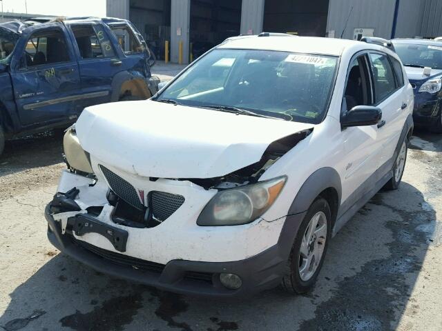 5Y2SL65847Z401042 - 2007 PONTIAC VIBE WHITE photo 2