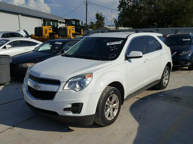 2GNALDEK7D1268395 - 2013 CHEVROLET EQUINOX WHITE photo 2