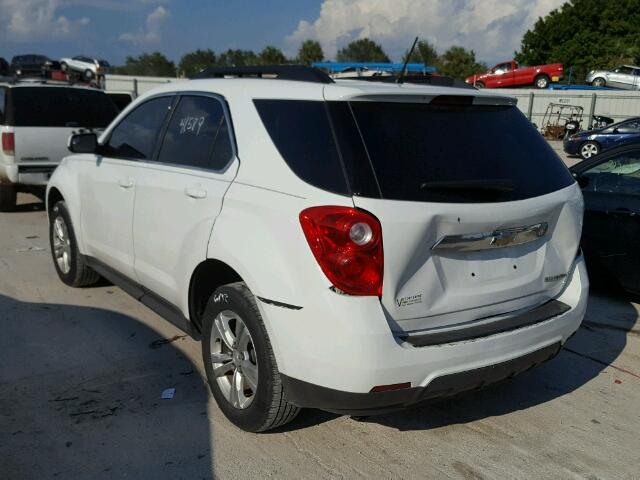 2GNALDEK7D1268395 - 2013 CHEVROLET EQUINOX WHITE photo 3