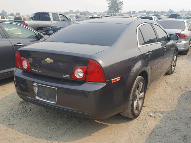 1G1ZC5EU9BF226733 - 2011 CHEVROLET MALIBU 1LT ნაცრისფერი ფოტო 4