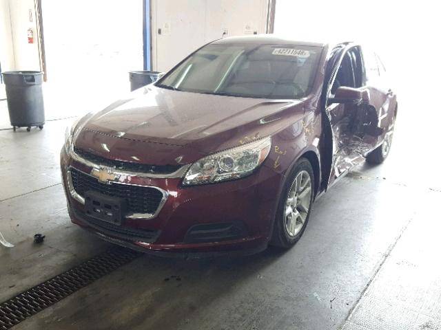 1G11C5SLXFF224360 - 2015 CHEVROLET MALIBU 1LT 栗色 照片 2