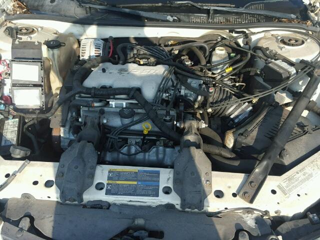 2G1WF52E359132092 - 2005 CHEVROLET IMPALA WHITE photo 7