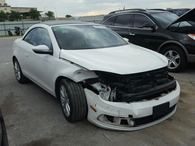 WVWBW8AH1EV006913 - 2014 VOLKSWAGEN EOS KOMFOR თეთრი ფოტო 1
