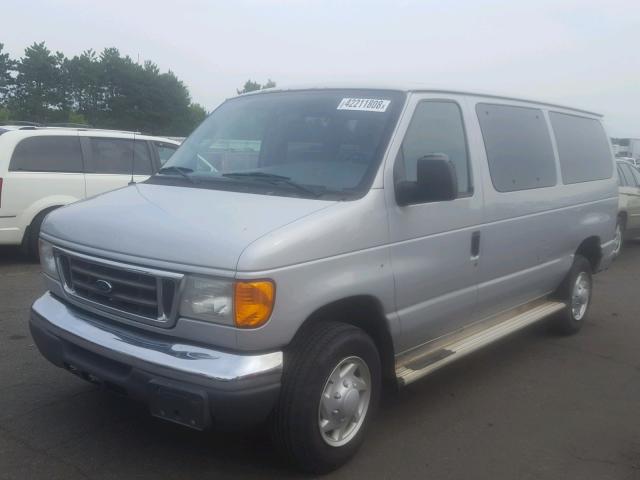 1FBNE31L86HA25440 - 2006 FORD ECONOLINE GRAY photo 2