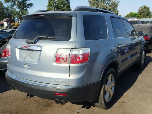 1GKEV337X8J224436 - 2008 GMC ACADIA SLT 蓝色 照片 4