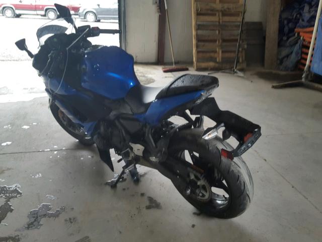 JKAEXEJ19JDA02567 - 2018 KAWASAKI EX650 J ლურჯი ფოტო 3