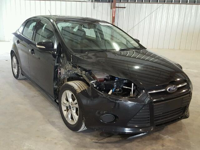 1FADP3F23EL301025 - 2014 FORD FOCUS BLACK photo 1