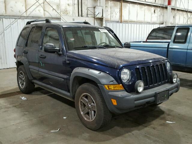 1J4GL38K46W139450 - 2006 JEEP LIBERTY RE BLUE photo 1