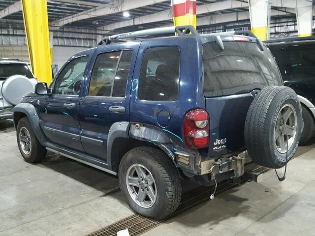 1J4GL38K46W139450 - 2006 JEEP LIBERTY RE BLUE photo 3