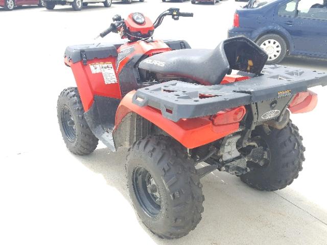 4XAMH46A0CA366709 - 2012 POLARIS SPORTSMAN 红色 照片 3