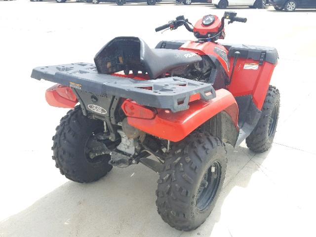 4XAMH46A0CA366709 - 2012 POLARIS SPORTSMAN 红色 照片 4