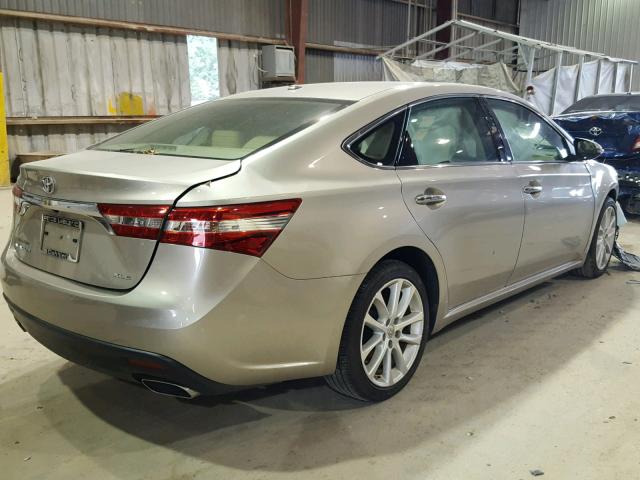 4T1BK1EB8EU134799 - 2014 TOYOTA AVALON BAS Gold Foto 4