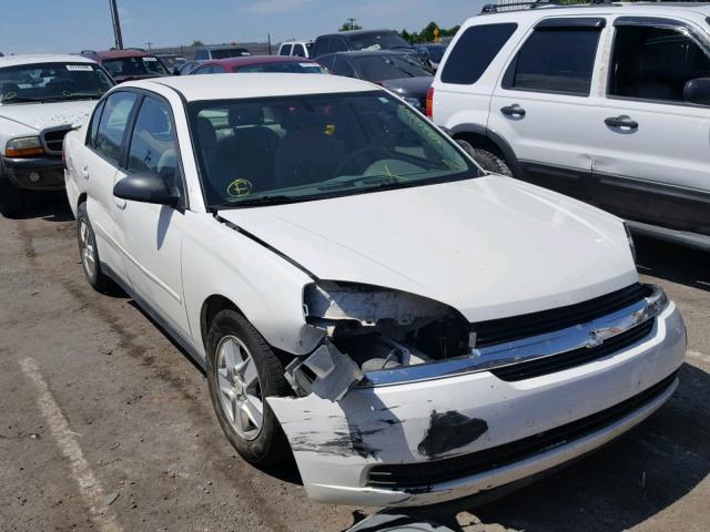 1G1ZT548X5F182475 - 2005 CHEVROLET MALIBU LS Ақ фото 1
