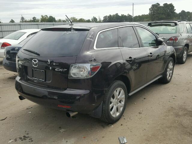 JM3ER29L380188326 - 2008 MAZDA CX-7 BLACK photo 4