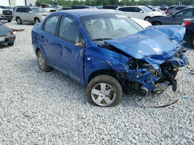 KL1TD56608B160039 - 2008 CHEVROLET AVEO BASE Mavi foto 1