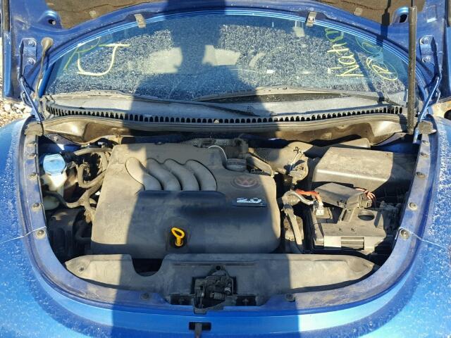 3VWCK31C95M401968 - 2005 VOLKSWAGEN NEW BEETLE 蓝色 照片 7