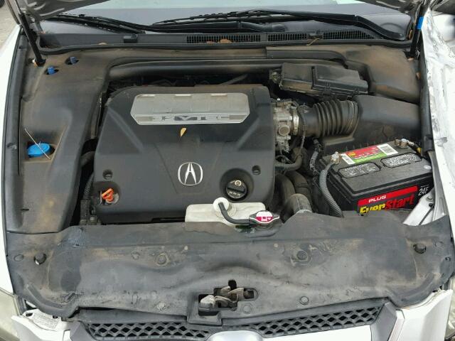 19UUA66227A047708 - 2007 ACURA TL SILVER photo 7