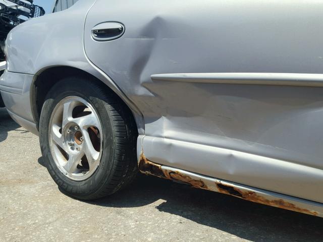 1G2WJ52MXXF309491 - 1999 PONTIAC GRAND PRIX GRAY photo 9