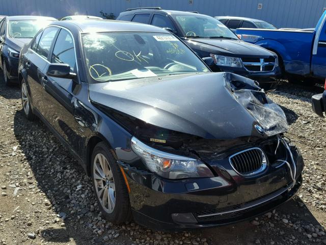 WBANV9C56AC136617 - 2010 BMW 535 XI Սև լուսանկար 1
