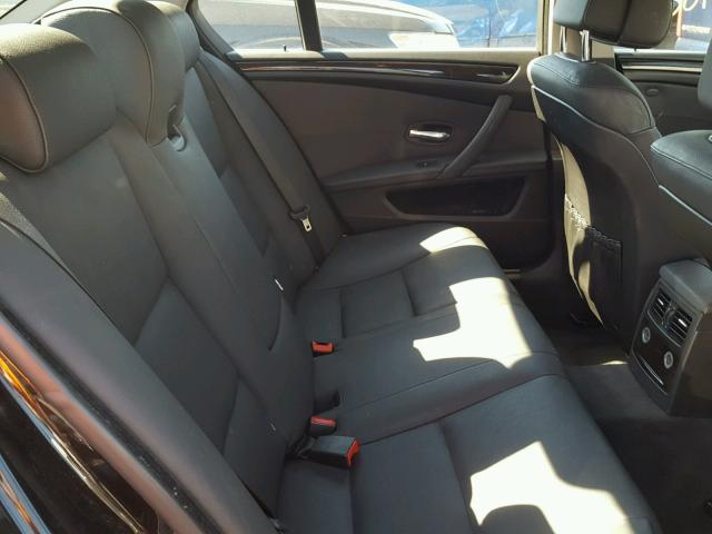 WBANV9C56AC136617 - 2010 BMW 535 XI Սև լուսանկար 4