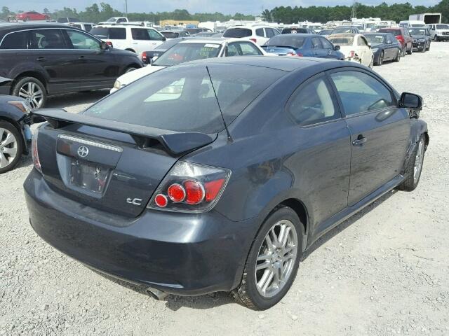 JTKDE3B74A0313660 - 2010 TOYOTA SCION TC GRAY photo 4