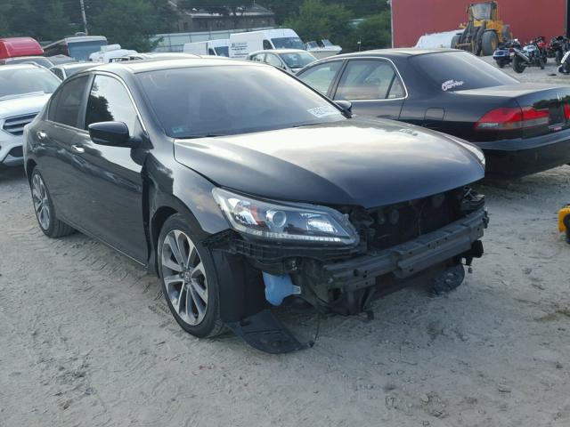 1HGCR2F59FA156706 - 2015 HONDA ACCORD SPO BLACK photo 1