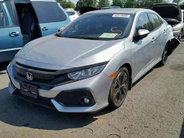 SHHFK7H79HU408197 - 2017 HONDA CIVIC EXL 银色 照片 2