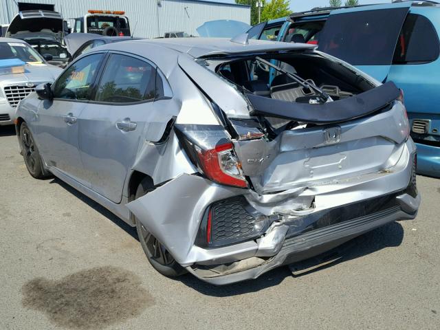 SHHFK7H79HU408197 - 2017 HONDA CIVIC EXL 银色 照片 3