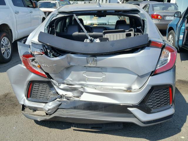 SHHFK7H79HU408197 - 2017 HONDA CIVIC EXL 银色 照片 9