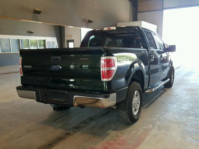 1FTFW1ET4DFA80505 - 2013 FORD F150 SUPER GREEN photo 4