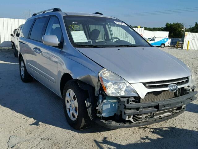 KNDMB233166090195 - 2006 KIA SEDONA EX SILVER photo 1