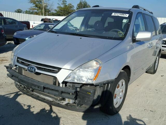 KNDMB233166090195 - 2006 KIA SEDONA EX SILVER photo 2