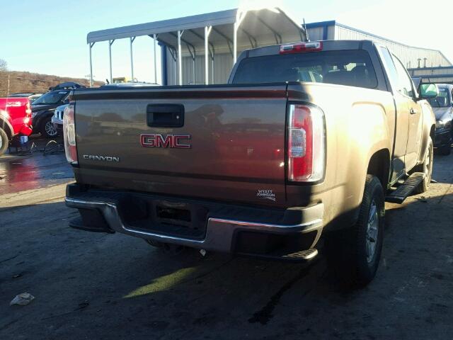 1GTH5AEA5F1214822 - 2015 GMC CANYON BROWN photo 4