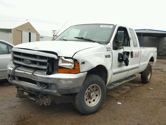 1FTNX21S1YEE48999 - 2000 FORD F250 WHITE photo 2