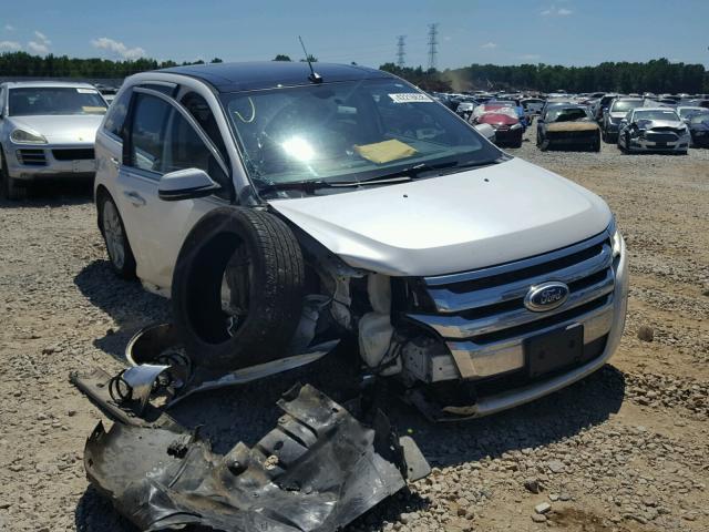 2FMDK3KC2DBB56738 - 2013 FORD EDGE LIMIT WHITE photo 1