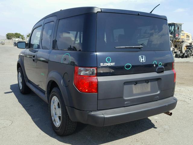 5J6YH18386L001995 - 2006 HONDA ELEMENT LX BLACK photo 3