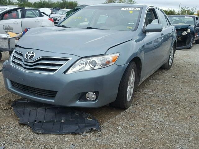 4T1BF3EK3BU746940 - 2011 TOYOTA CAMRY BASE GREEN photo 2