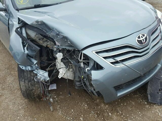 4T1BF3EK3BU746940 - 2011 TOYOTA CAMRY BASE GREEN photo 9