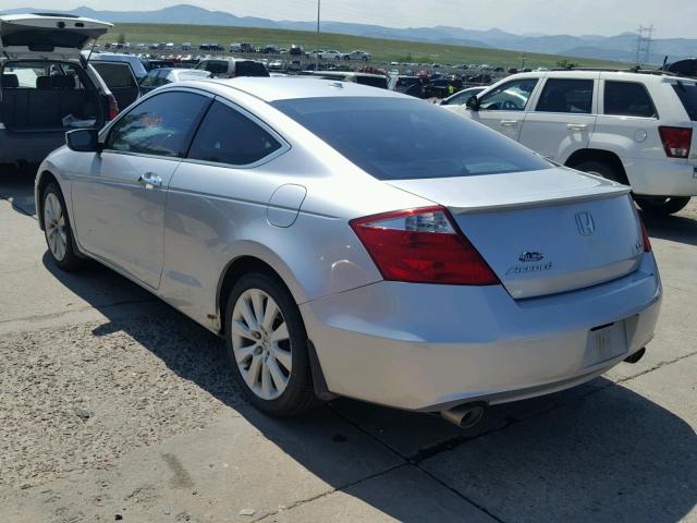 1HGCS228X8A002593 - 2008 HONDA ACCORD EXL GRAY photo 3