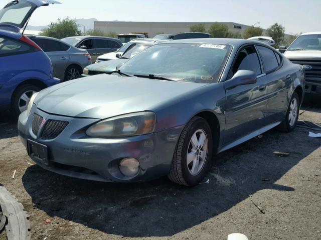 2G2WP552361112600 - 2006 PONTIAC GRAND PRIX GREEN photo 2