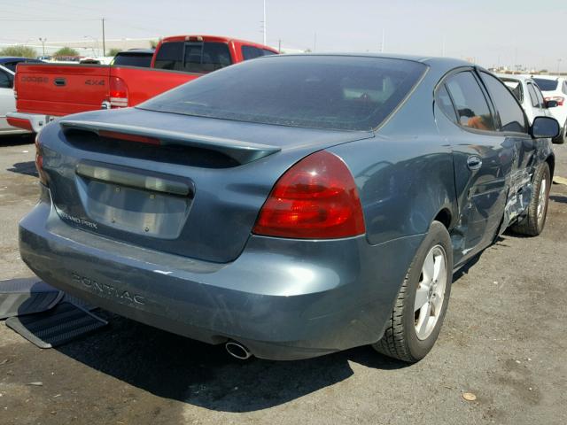 2G2WP552361112600 - 2006 PONTIAC GRAND PRIX GREEN photo 4