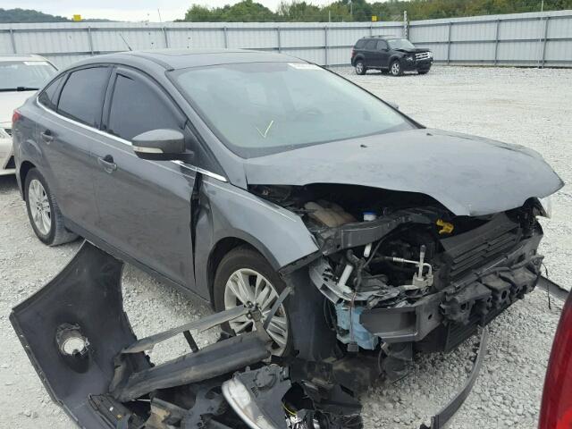1FAHP3H23CL444360 - 2012 FORD FOCUS SEL GRAY photo 1